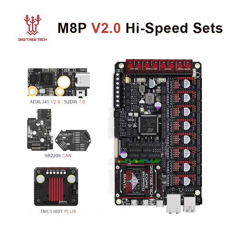 3D Printing Klipper - BTT SB2209 Manta M8P V2.0 carte