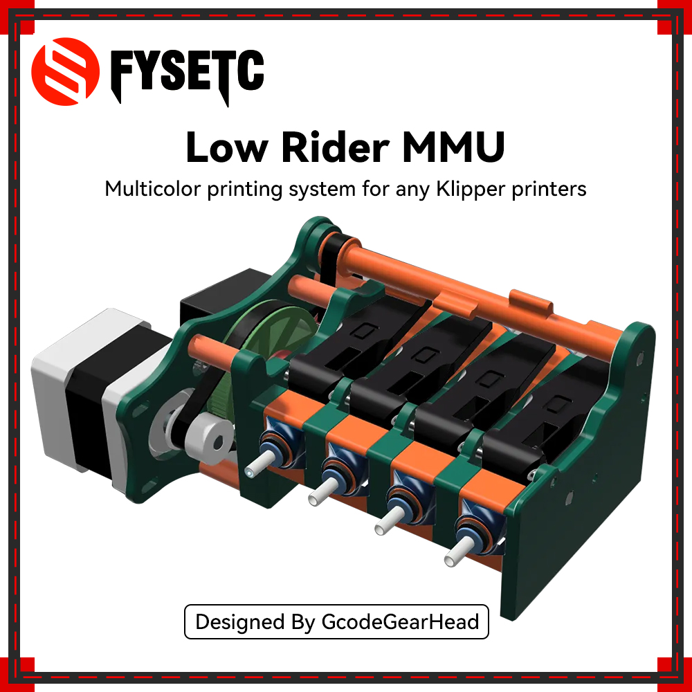 3D Printing Klipper - NOUVEAU Système d'impression multicolore Low Rider