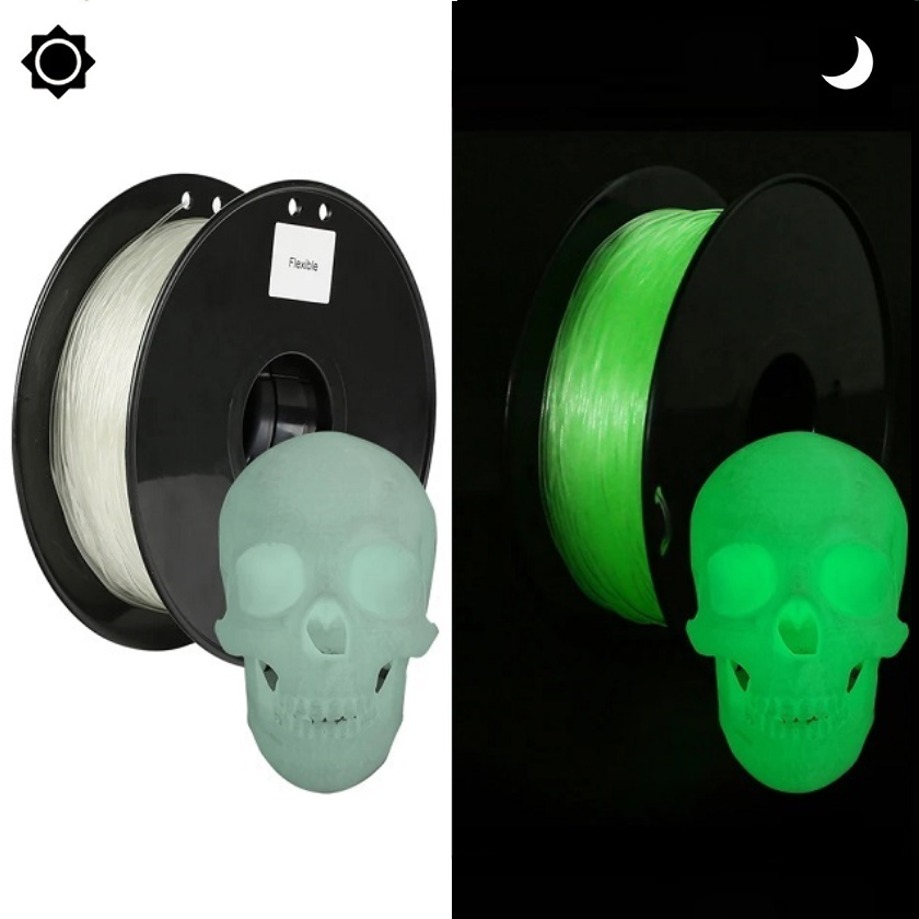 Tpu Flexible Filament - Filament lumineux Flexible TPU 1.75mm 1kg