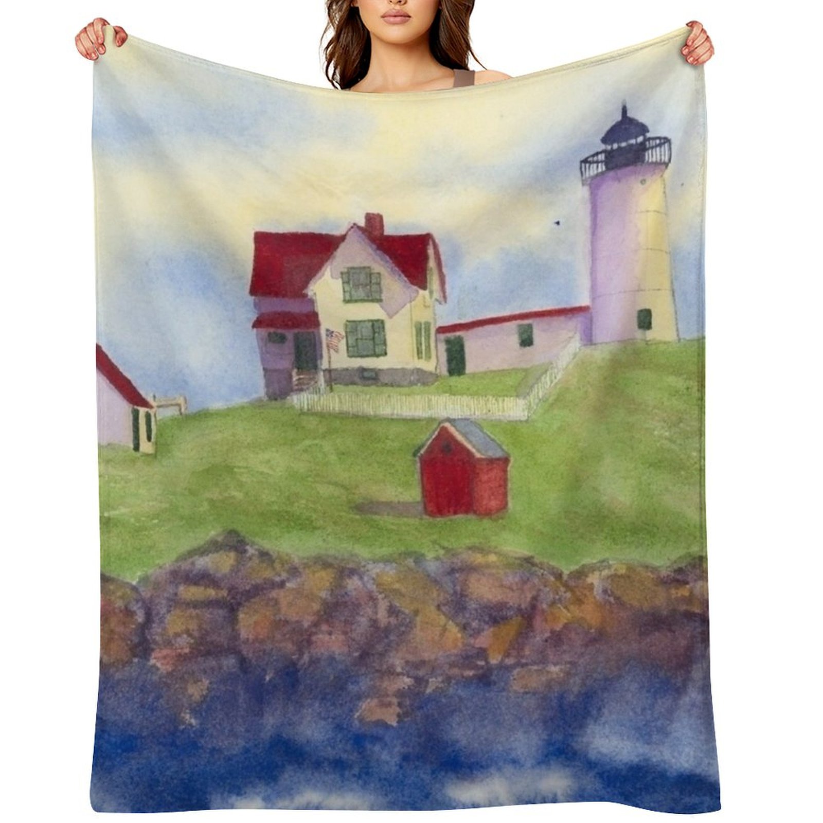 3D Printing York - Couverture de luxe Nubble Lighthouse Cape