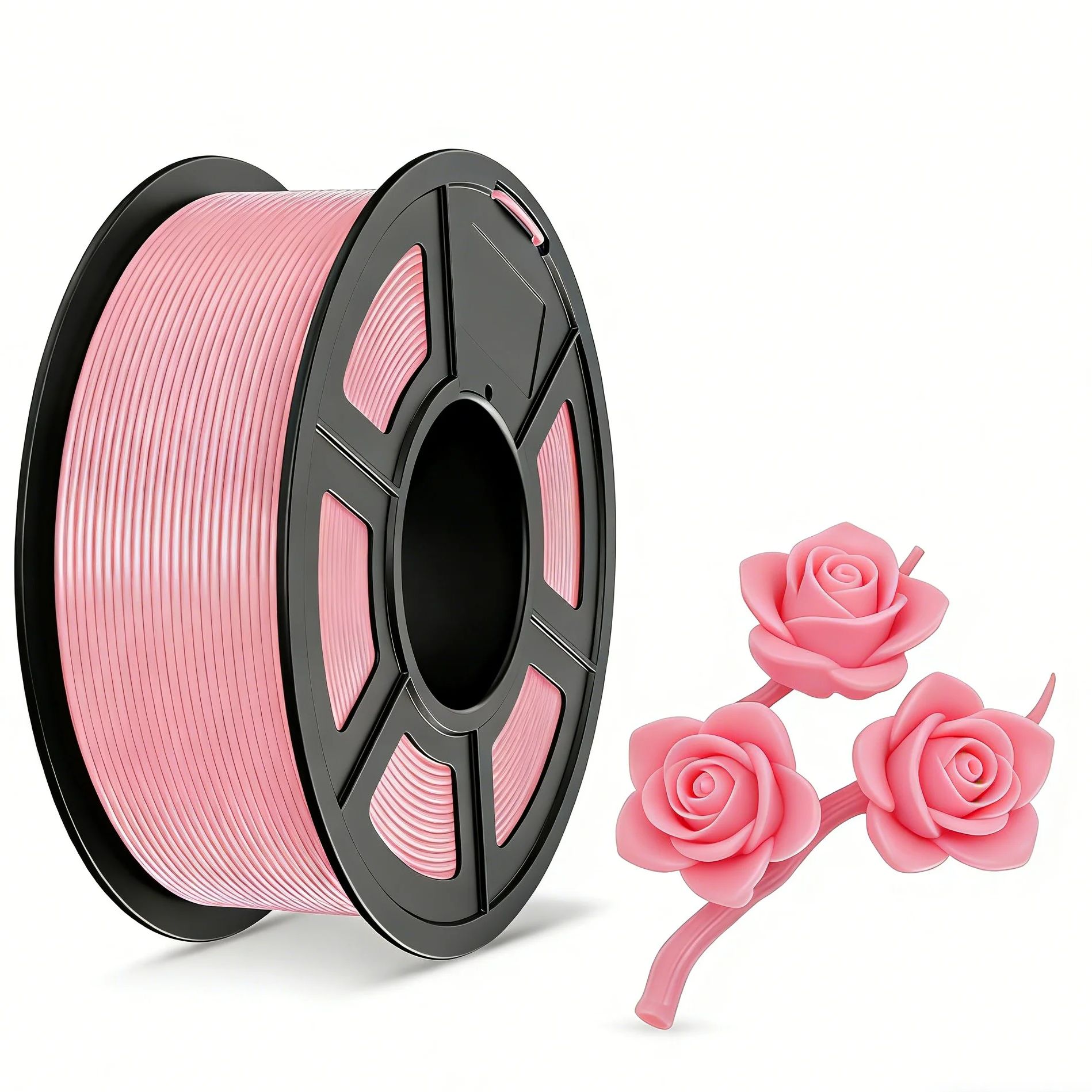 Tpu Flexible Filament - Filament d'impression 3D TPU rose, lot