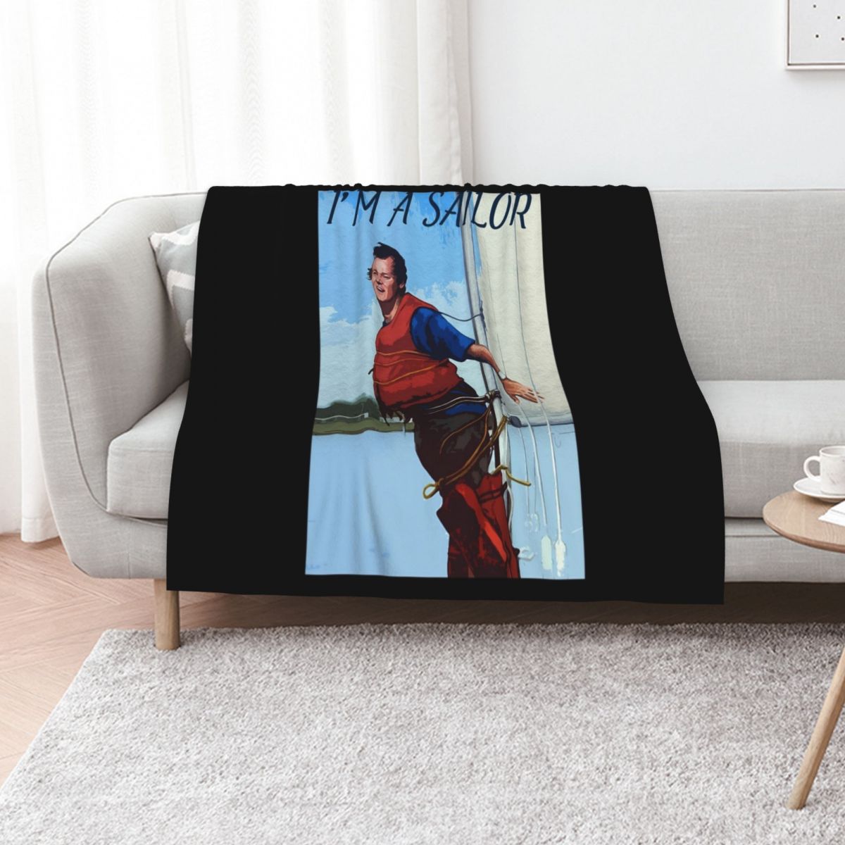 3D Printing Quotes - Couverture décorative Im A Sailor Bob