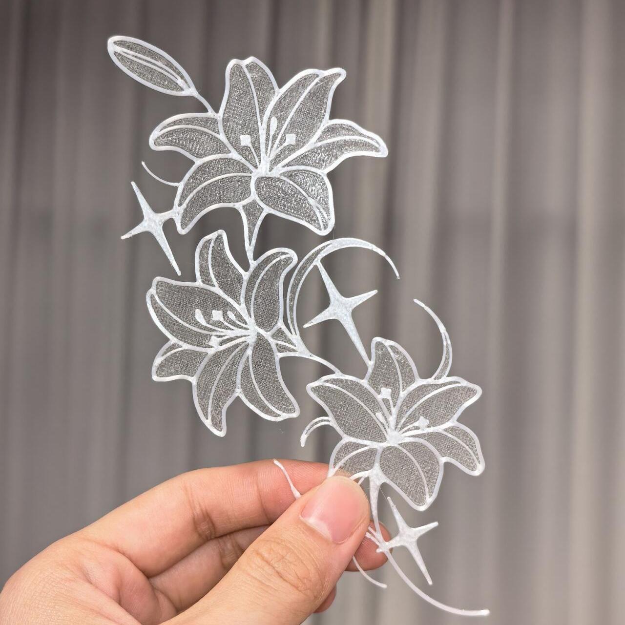 3D Printing Journal - Marque-page brodé style coréen en imitation