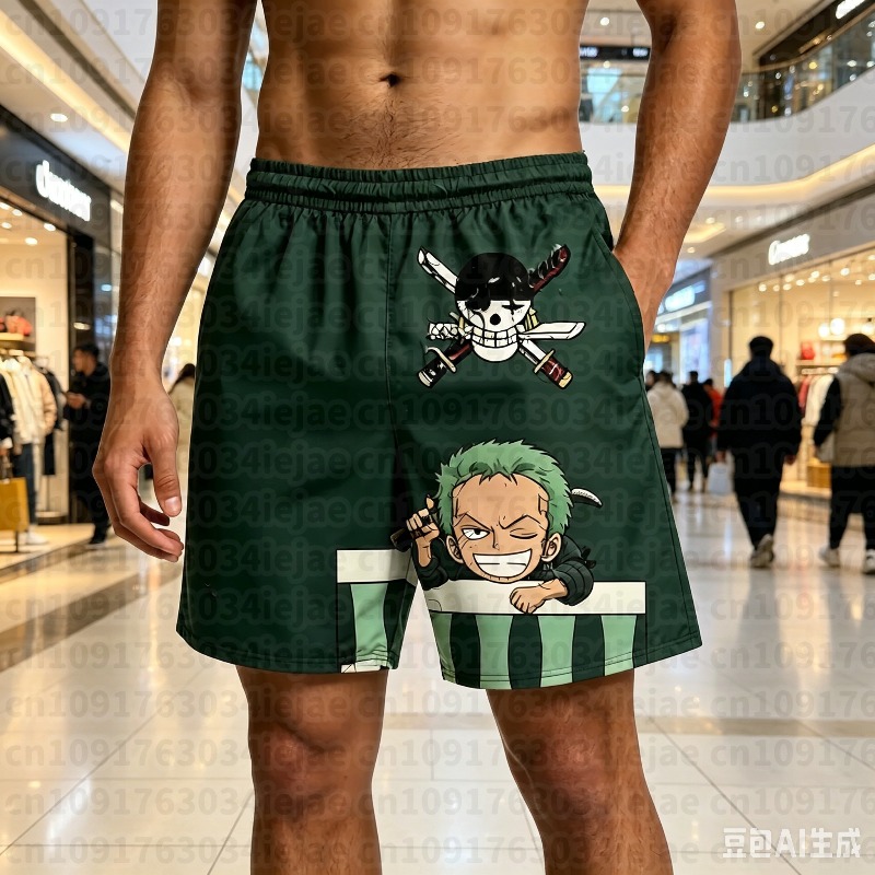 3D Printing One Piece - Shorts imprimés 3D One Piece Shanks