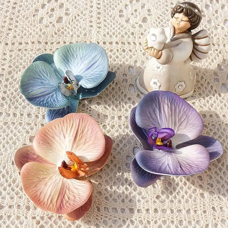 3D Printing Ai - Coiffure orchidée papillon imprimée en 3D,