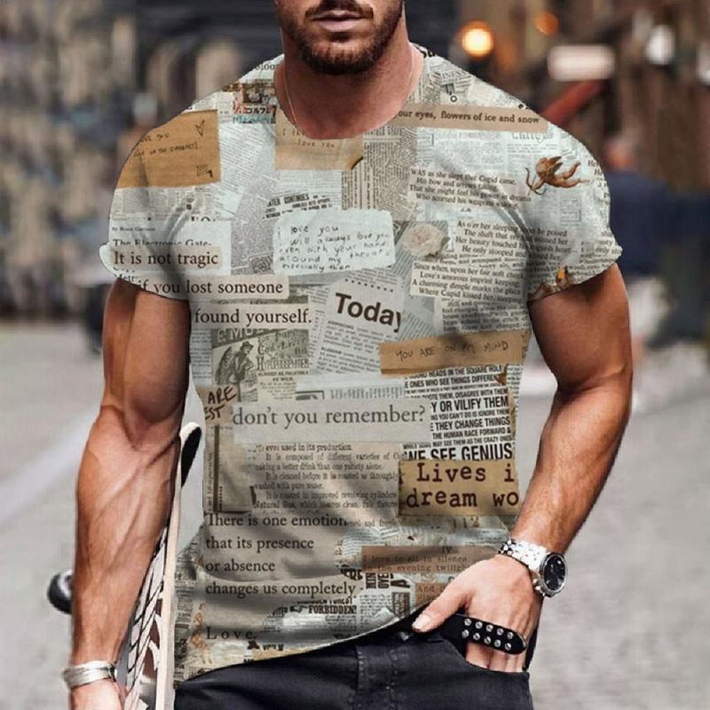 3D Printing Journal - Journalnaux motif T-Shirt pour hommes coloré