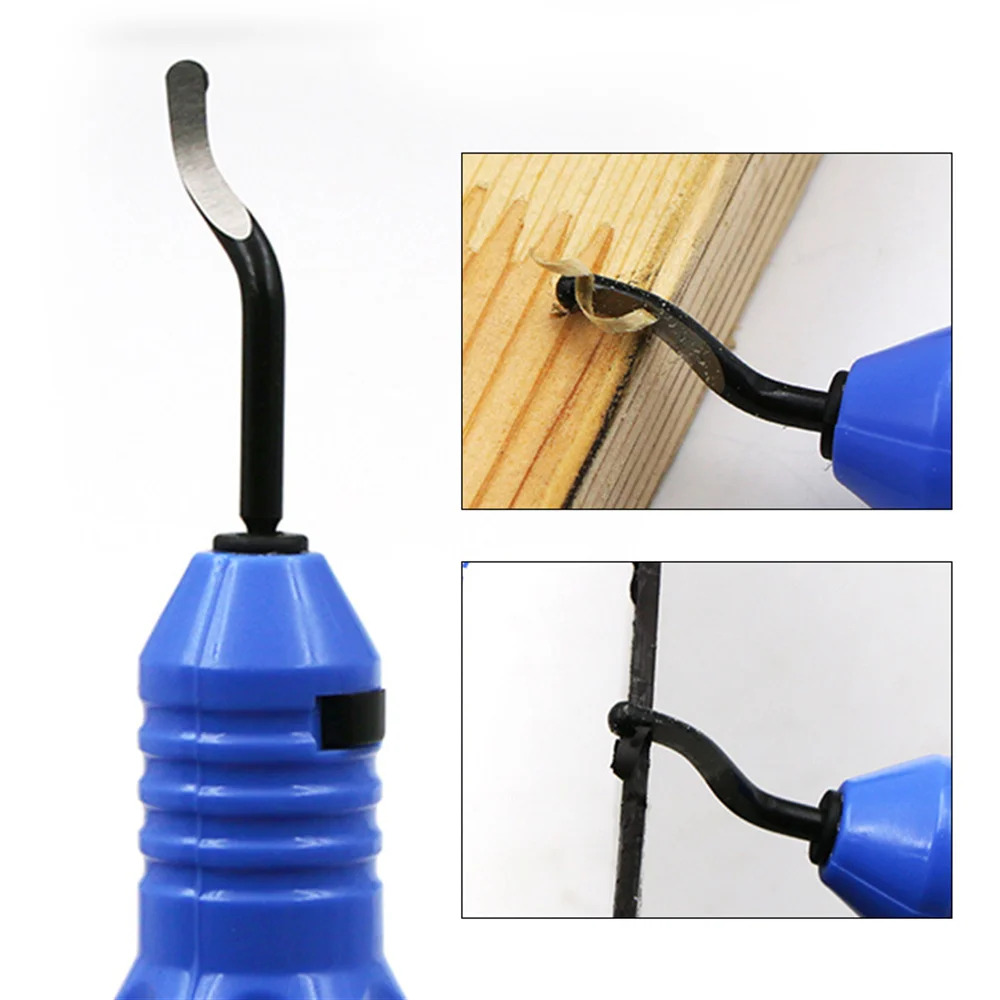 3D Printing Plastic - Ensemble d'outils d'ébavurage en acier rapide,
