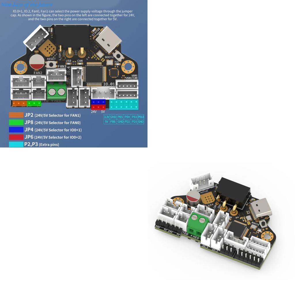 3D Printing Klipper - Carte d'outils avancée H36 Klipper Canbus