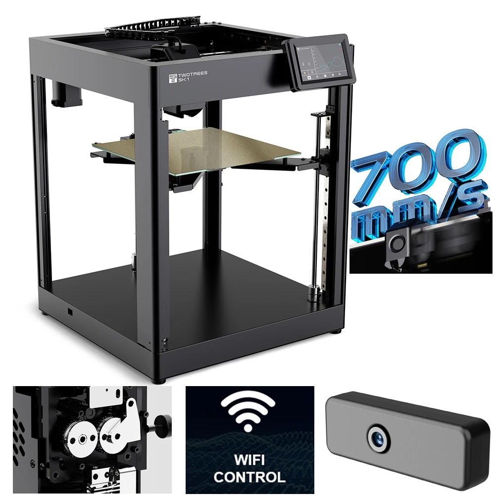 3D Printing Klipper - Imprimante 3D Twotrees SK1 haute vitesse,