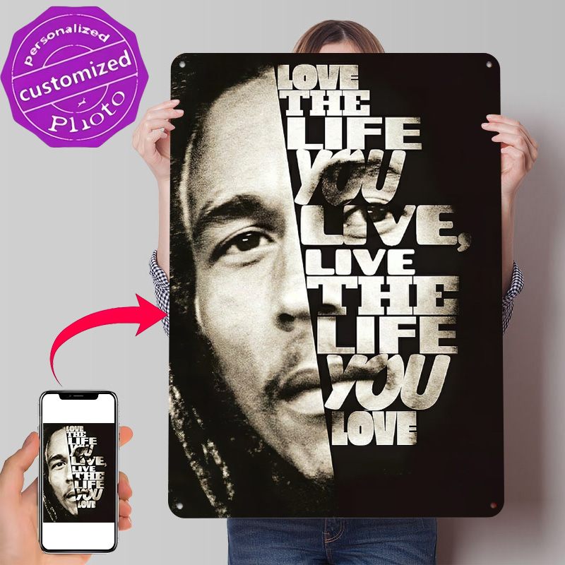 3D Printing Quotes - Affiche avec citation de Bob Marley,