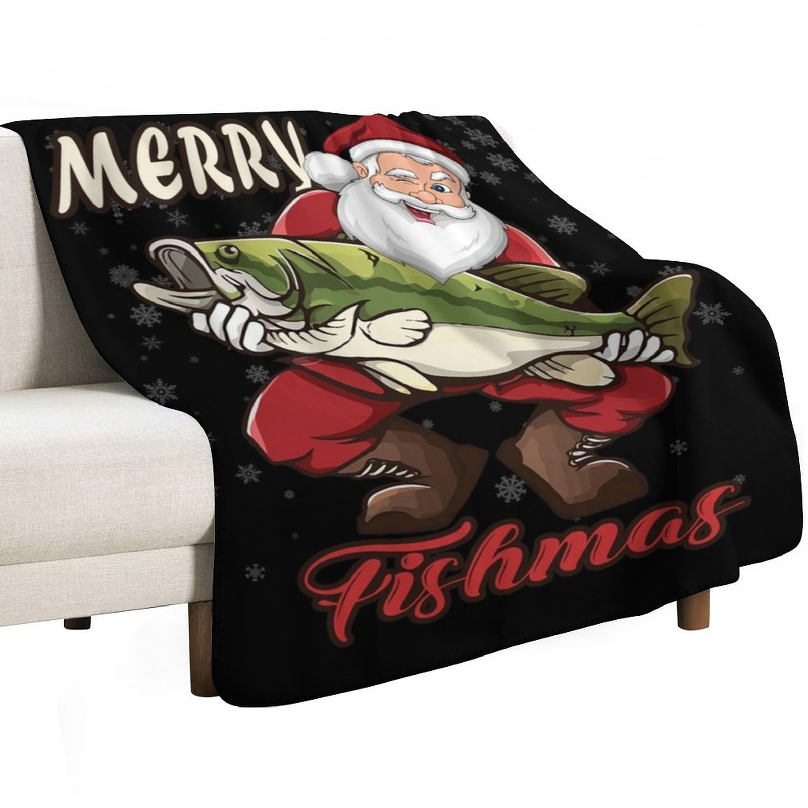 Merry Fishmas - Funny Bass Fis - 3D Printing Xmas Ideas avis et prix