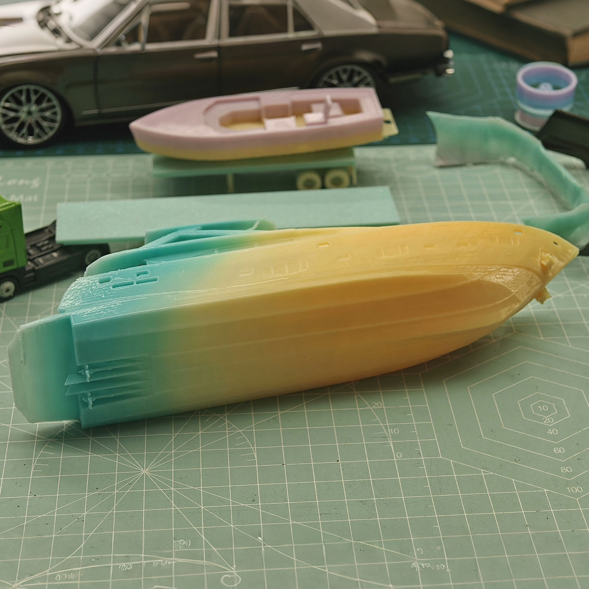 Modèle de Yacht de Luxe Miniat - 3D Printing One Piece avis et prix
