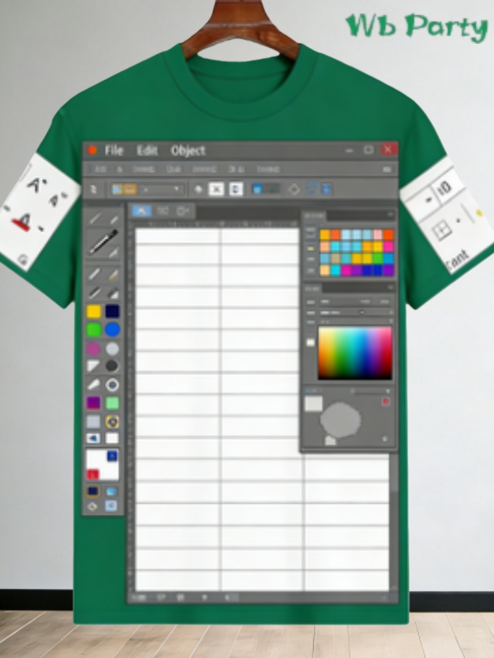 T-Shirt Excel décontracté pour - 3D Printing Online Service avis et prix