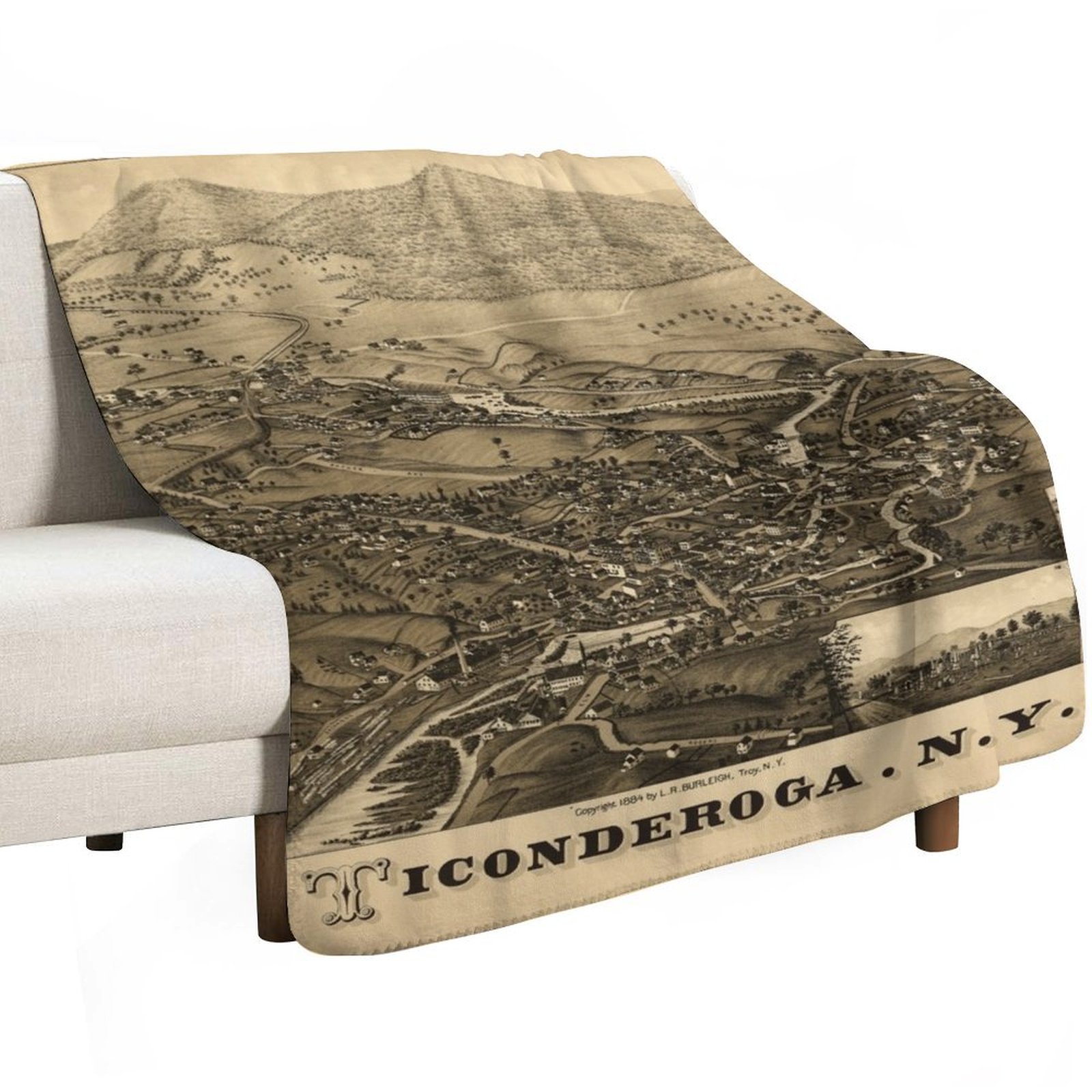 Ticonderoga, New York (1884) C - 3D Printing York avis et prix