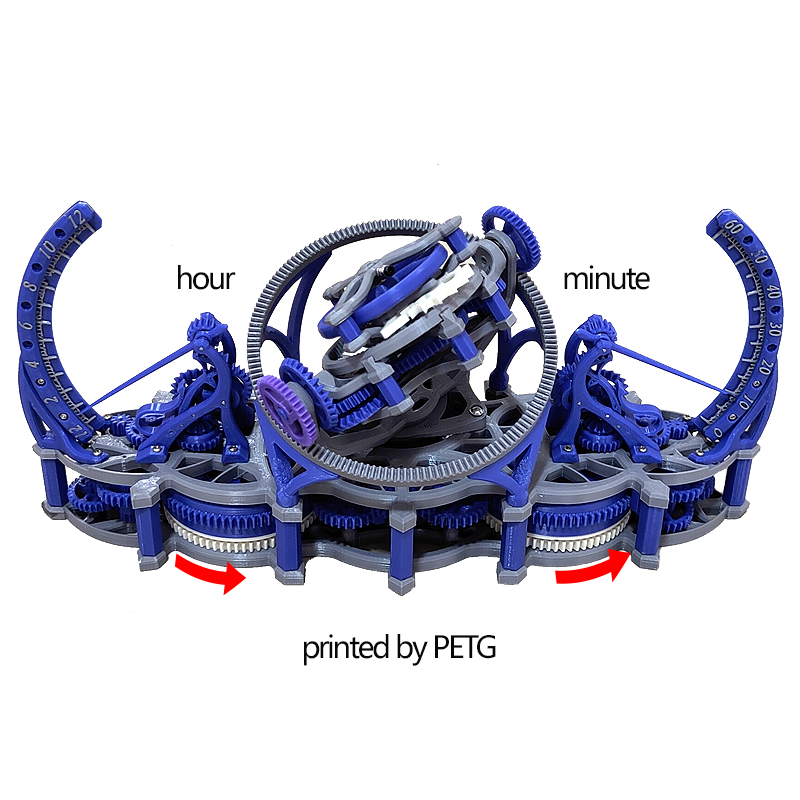Tourbillon imprimé 3d couleur  - 3D Printing Maker avis et prix