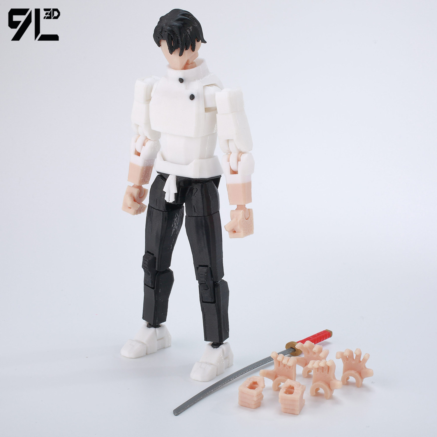 Figurine articulée Lucky13 Dum - 3D Printing Plastic avis et prix