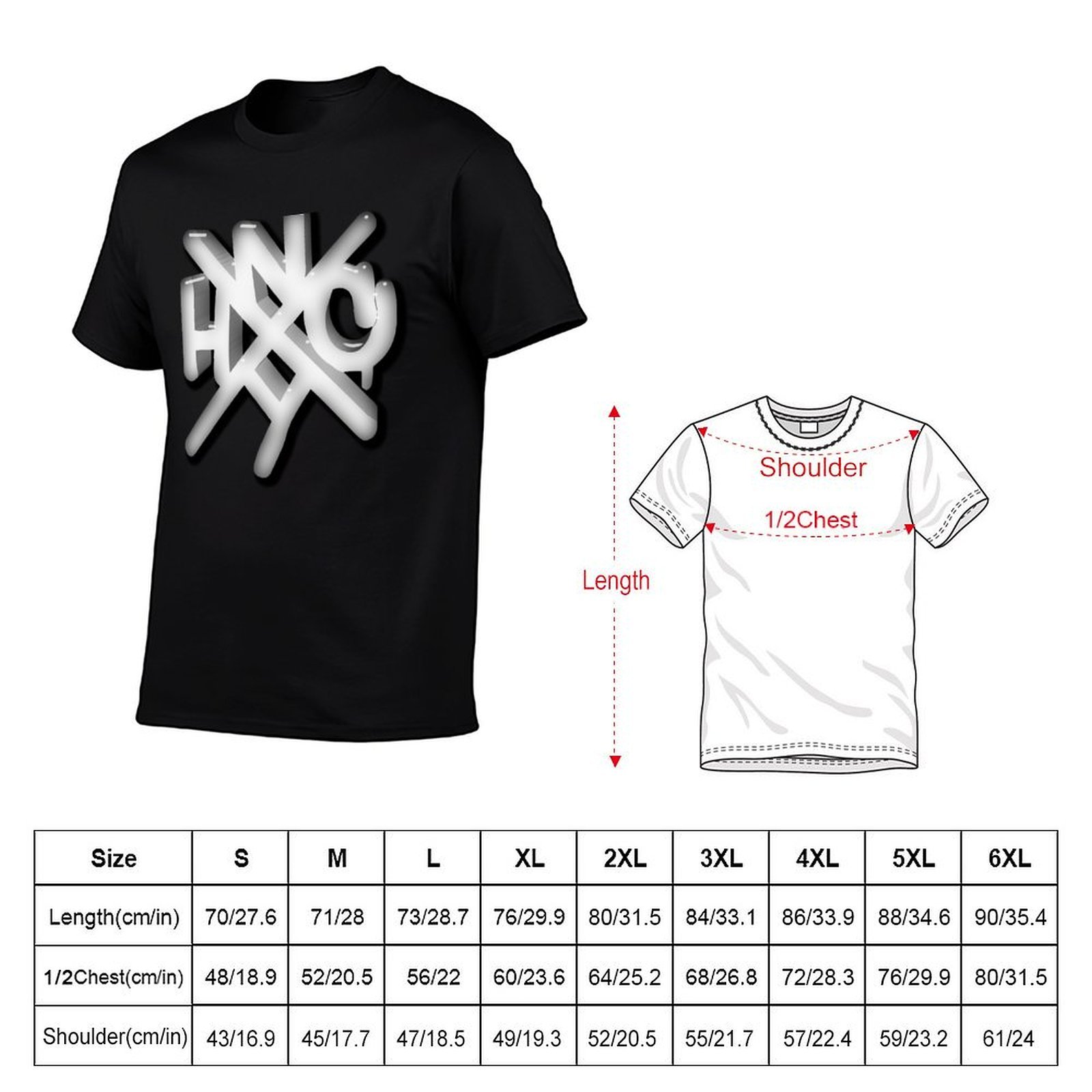 NYHC - T-Shirt avec Logo en ve - 3D Printing York avis et prix