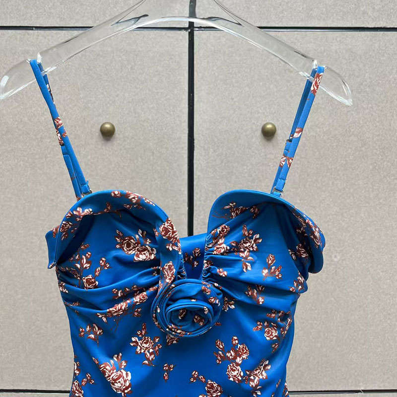 Haut à fleurs stéréo pour femm - 3D Printing One Piece avis et prix