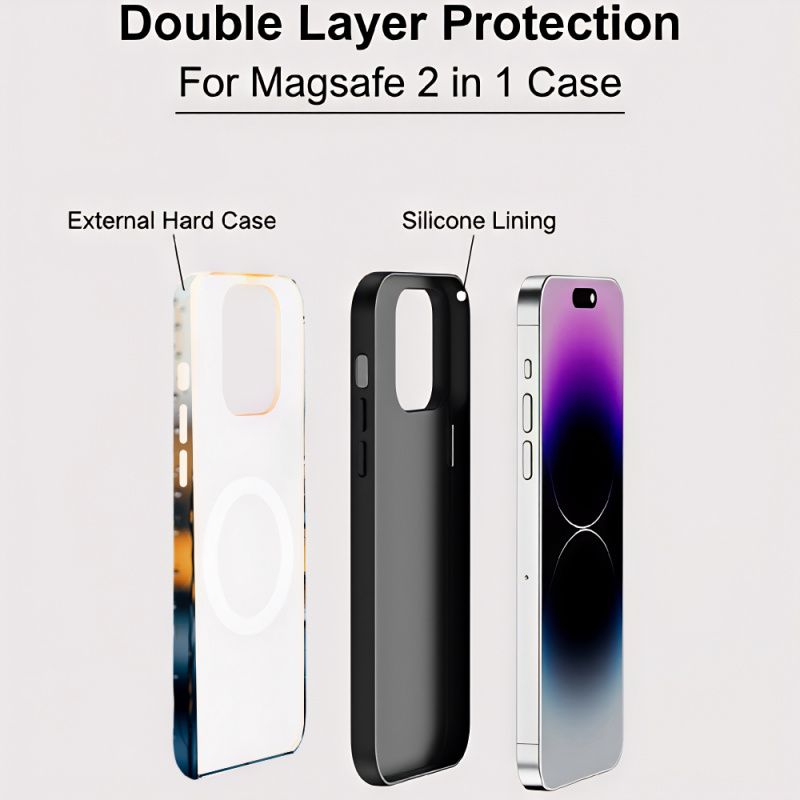 Coque de téléphone 2 en 1 avec - 3D Printing Quotes avis et prix