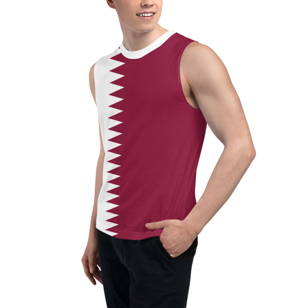 T-shirt sans manches drapeau d - 3D Printing Qatar avis et prix