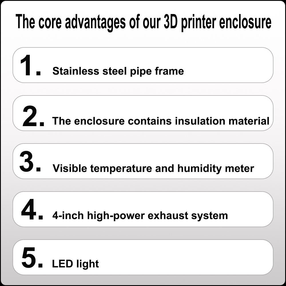 Juste de tente ventilée pour i - 3D Printer Enclosure Frame avis et prix