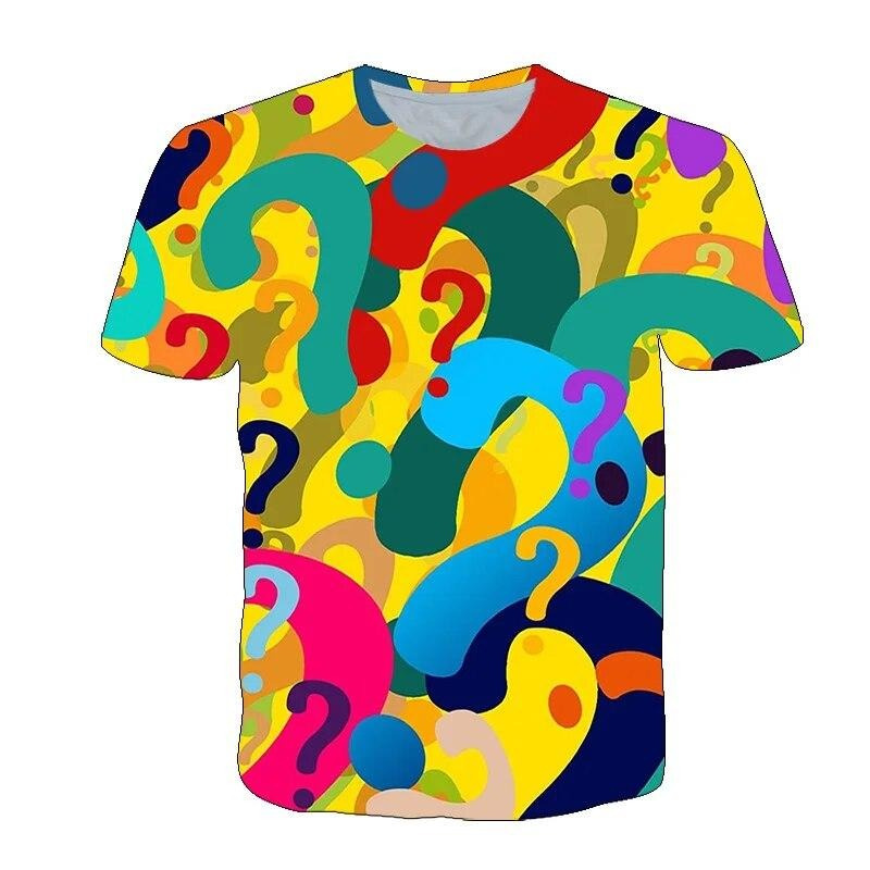 T-shirt point d'interrogation  - 3D Printing Questions avis et prix