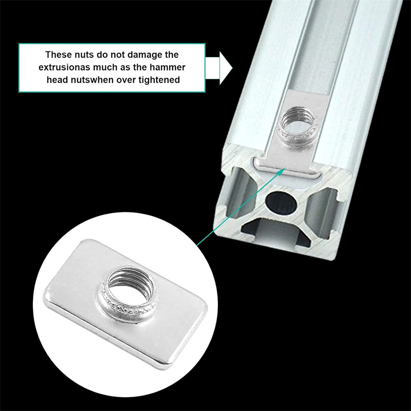 Écrou plat coulissant à fente  - 3D Printer Enclosure Frame avis et prix