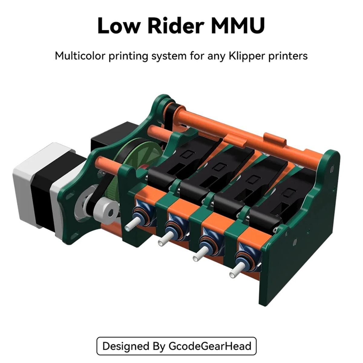 Kit MMU Low Rider, impression  - 3D Printing Klipper avis et prix