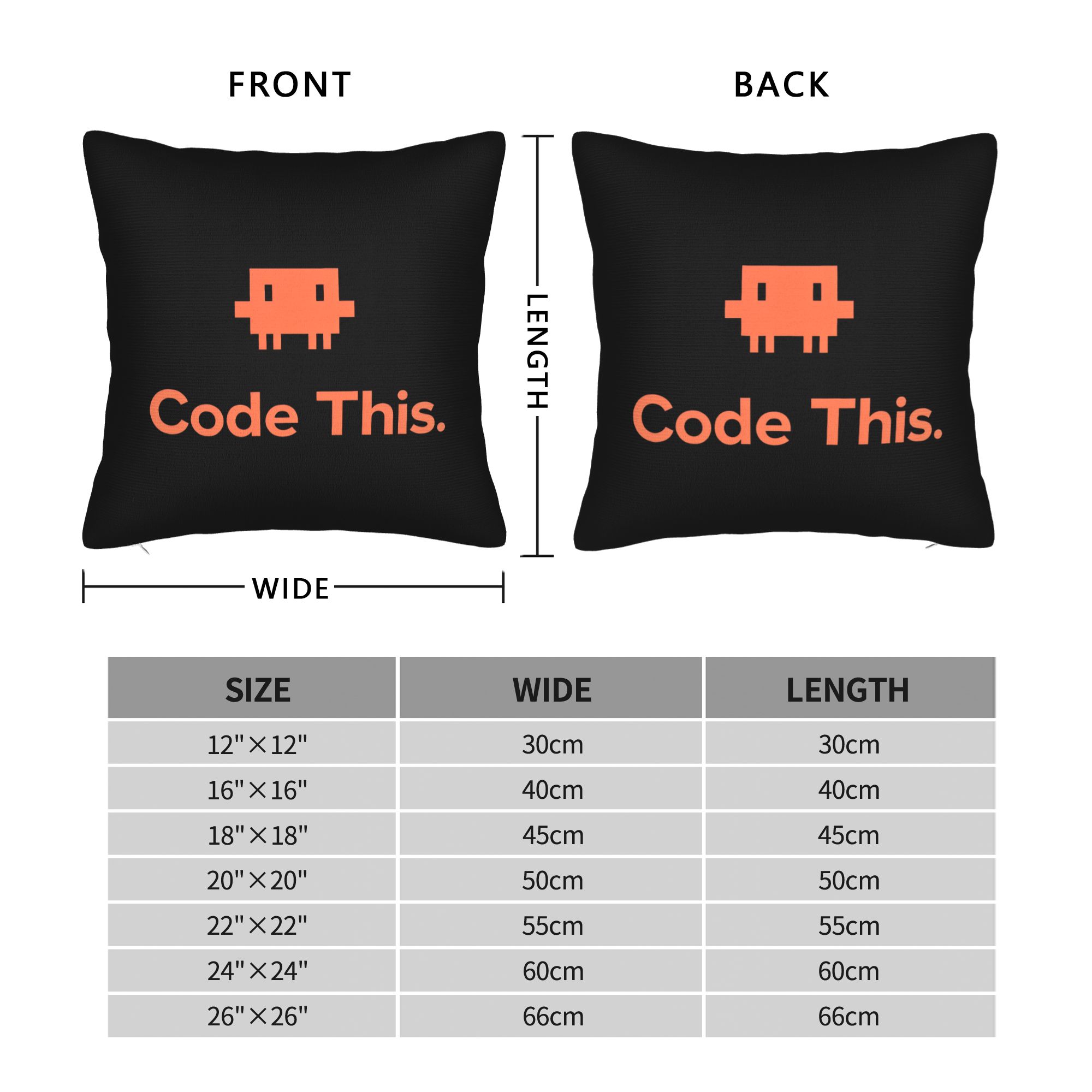 Housse de coussin 3D Orange Cu - 3D Printing Ai avis et prix