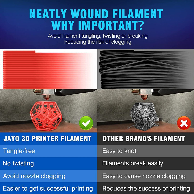 JAYO imprimante 3D PLA/PETG/PL - Tpu Flexible Filament avis et prix