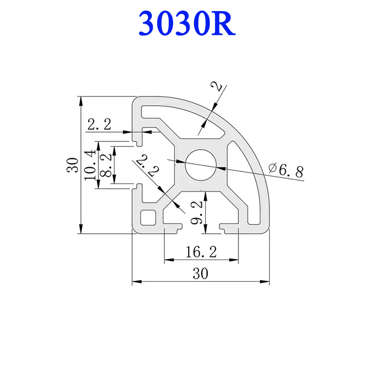 Rail linéaire anodisé de cadre - 3D Printer Enclosure Frame avis et prix