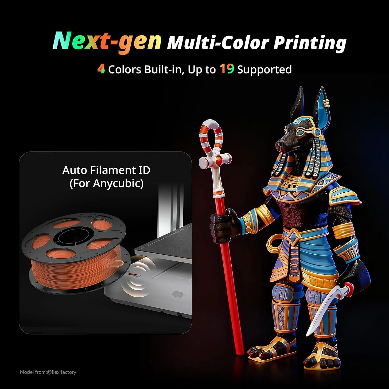 Imprimante 3D Kobra X Multicol - 3D Printing Ai avis et prix