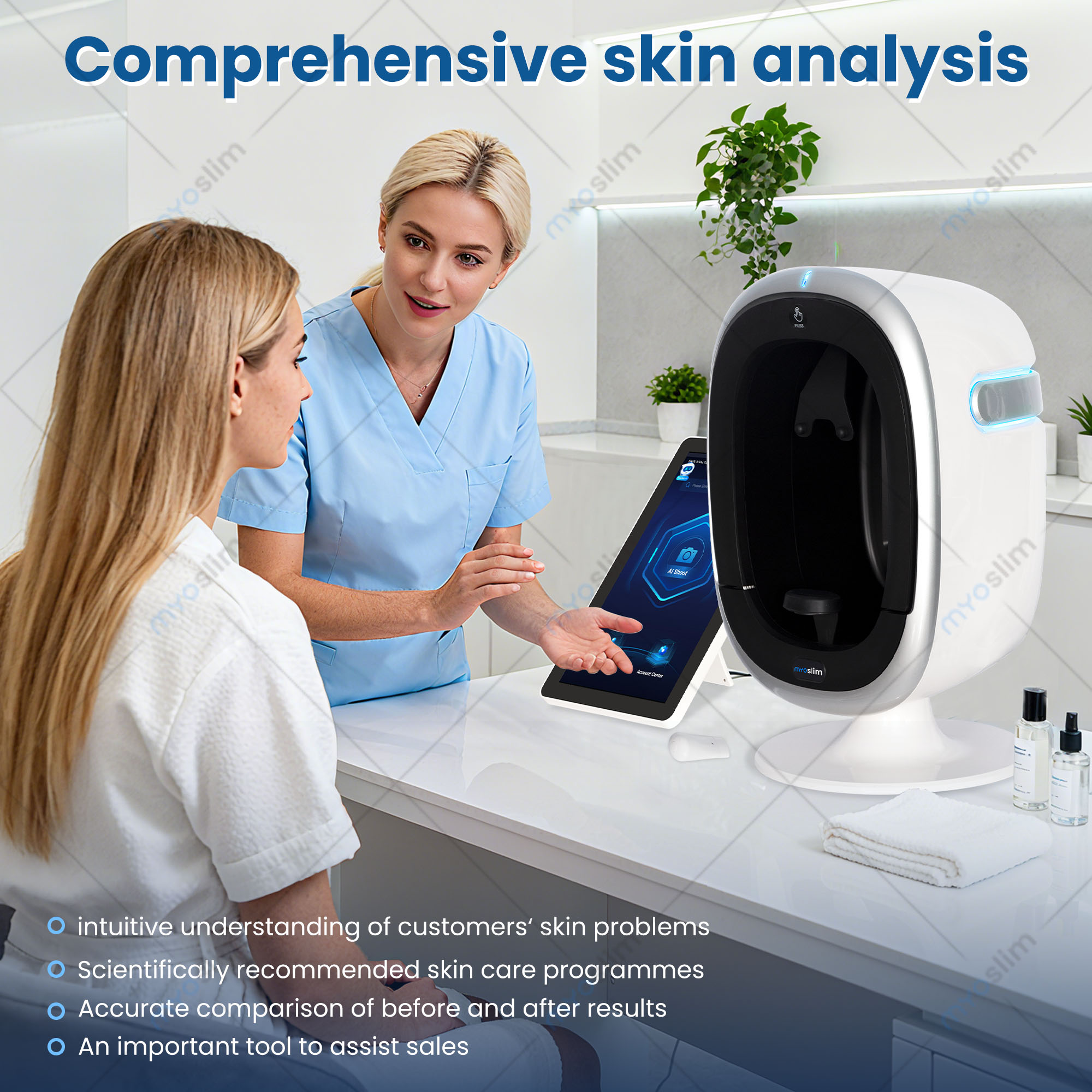 AISA O1 pro Analyseur de peau  - 3D Printing Ai avis et prix