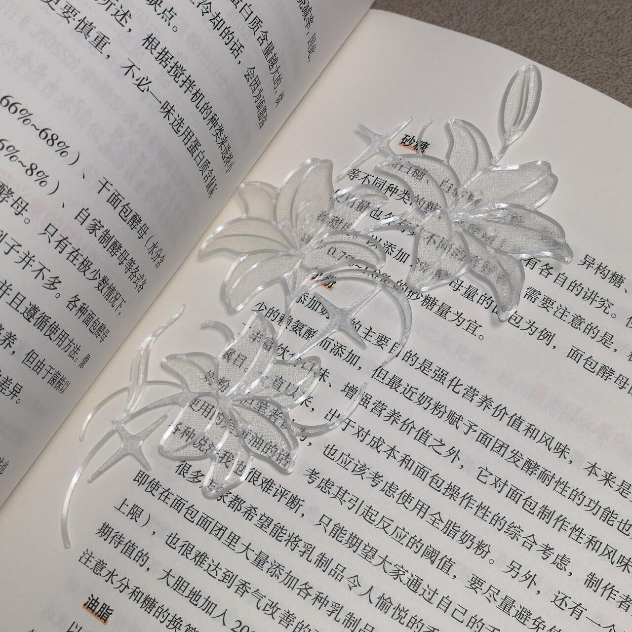 Marque-page coréen en organza  - 3D Printing Journal avis et prix
