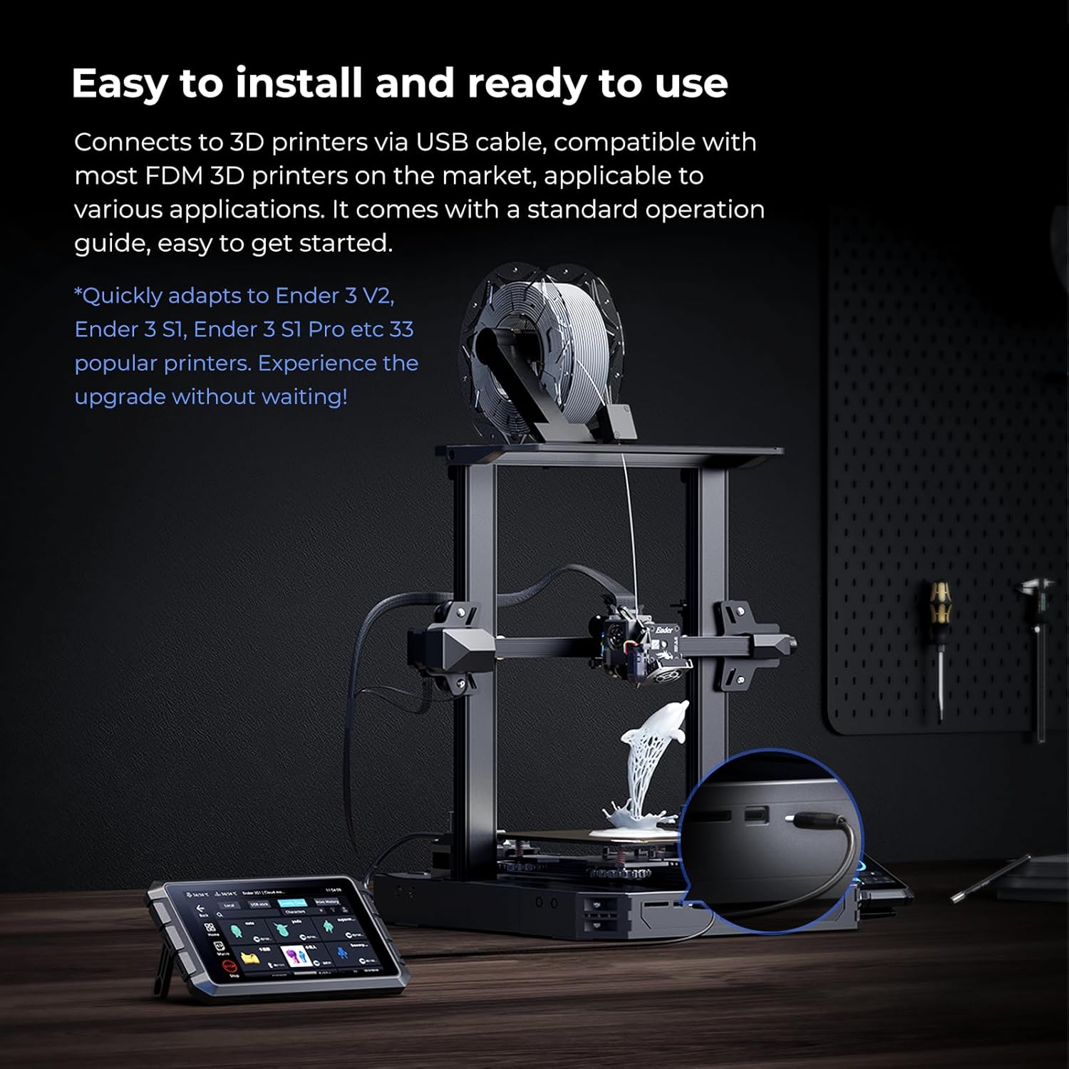 Creality Sonic Pad T800, écran - 3D Printing Klipper avis et prix