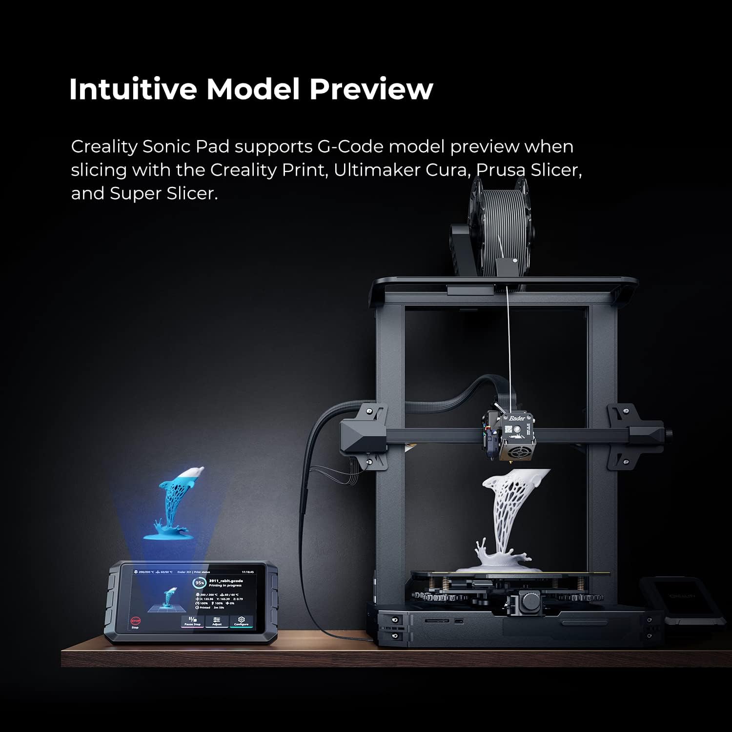 Creality Sonic Pad T800, écran - 3D Printing Klipper avis et prix